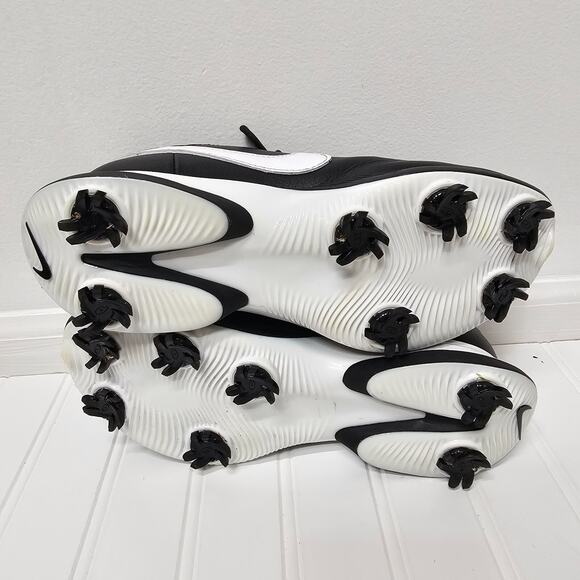 NIKE air zoom Victory Tour 2 Black Leather Golf Men's size 5 DJ6569-001 - Picture 3 of 7